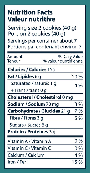 250g Oatmeal Goldies Cookies
